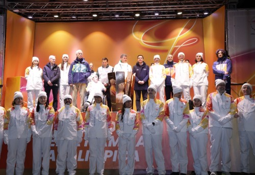 Cortina d’Ampezzo — la Cerimonia di Unione acc...