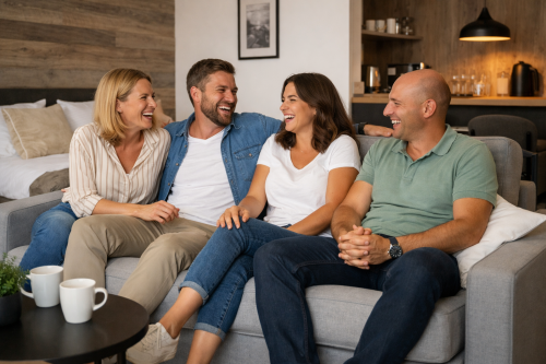 Divano letto per B&B - Salvaspazio, modulabile e M...